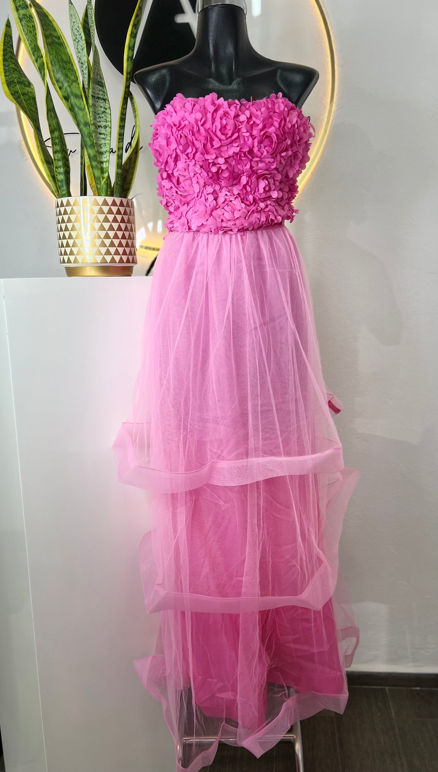 Vestido top + falda