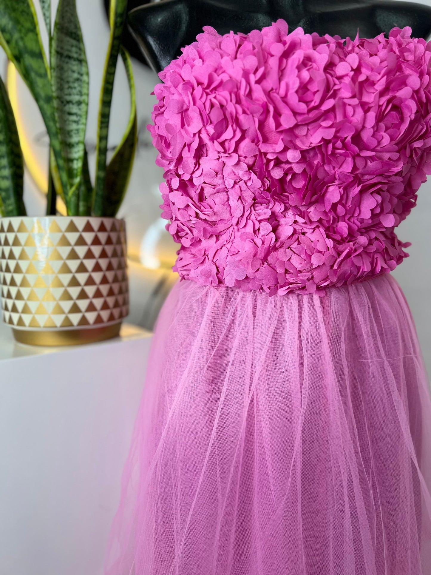 Vestido top + falda