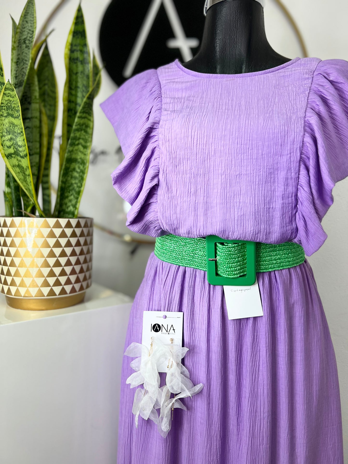 Vestido lila