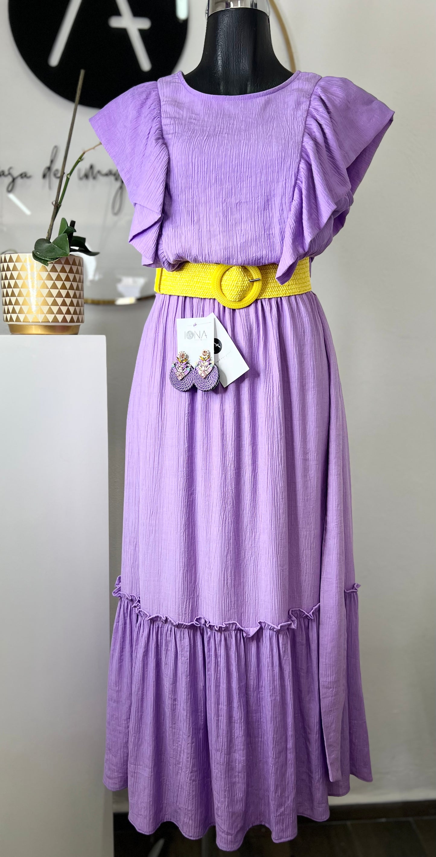 Vestido lila