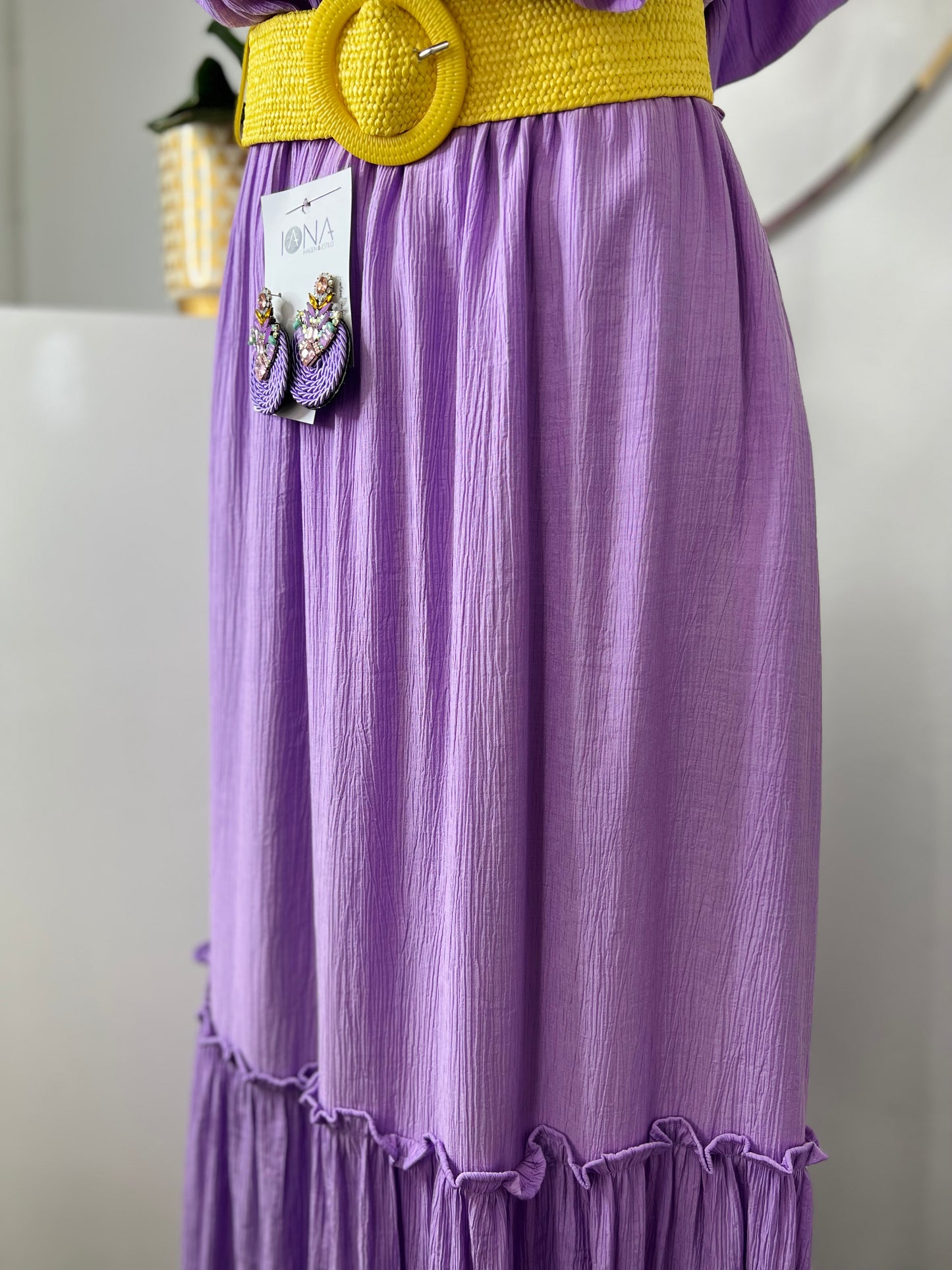 Vestido lila