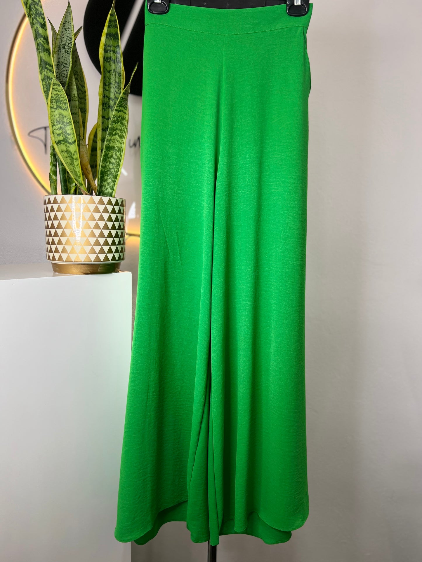 Pantalón ancho verde